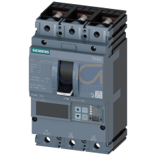 circuit breaker 3VA2 IEC Frame 250 breaking capacity class C Icu=110 kA @ 415 V 3-pole, motor protection ETU860M, LSIG, In=200 A overload protectio...