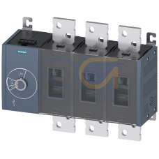 SWITCH-DISCONNECTOR 2000A, FRAME SIZE 5, 3-POLE LATERAL DRIVE LEFT BASIC UNIT WITHOUT HANDLE FLAT TERMINAL