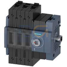 SWITCH-DISCONNECTOR 100A, FRAME SIZE 1, 3-POLE LATERAL DRIVE RIGHT BASIC UNIT WITHOUT HANDLE BOX TERMINAL