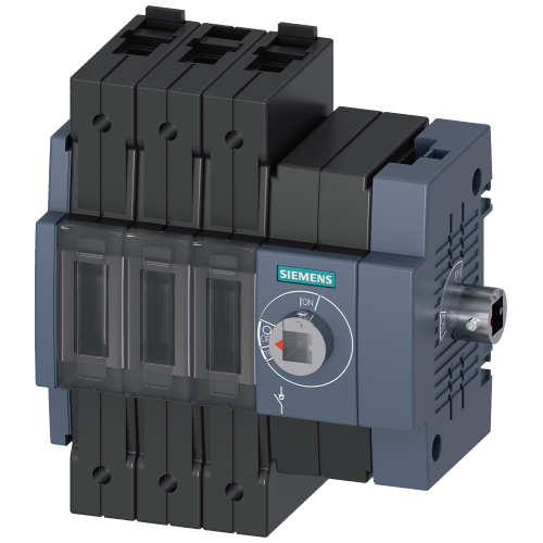 SWITCH-DISCONNECTOR 80A, FRAME SIZE 1, 3-POLE LATERAL DRIVE RIGHT BASIC UNIT WITHOUT HANDLE BOX TERMINAL