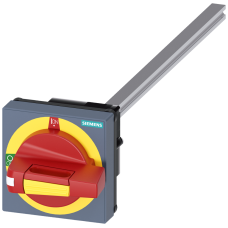 Door mounted rotary operator EMERGENCY OFF, tolerance compensation, 75x75, shaft 8x8, test-0-1