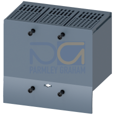 terminal cover long for plug-in and draw-out socket accessory for: circuit breaker, 3-pole 3VA1 250