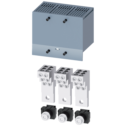 Distribution wire connector, 6 cables, 3 units, accessories for: 3VA1 250.