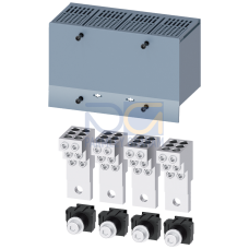 Distribution wire connector, 6 cables, 4 units, accessories for: 3VA1 250.