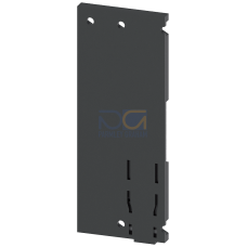 Adapter for DIN rails, accessory for: Circuit breaker 3VA1 160, 2-pole.