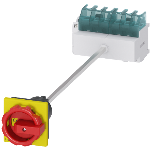 SENTRON, Switch disconnector 3LD, emergency switching-off switch, 6- pole, Iu: 25 A, operating power