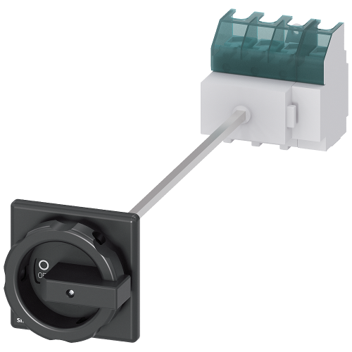 SENTRON, Switch disconnector 3LD, main switch, 4-pole, Iu: 63 A, Operating power / at AC-23 A at 400
