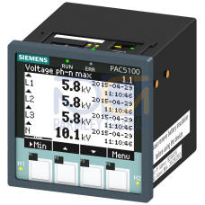 PAC5100 - 110-230 V AC 50/60 Hz / 24-250 V DC +/-10 %, with display, control panel instrument, 96 x 96 mm