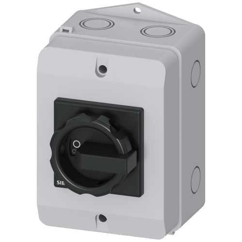 SENTRON, Switch disconnector 3LD, main switch, 4-pole, 16 A, Operating power at AC- 23 A at 400 V: 7