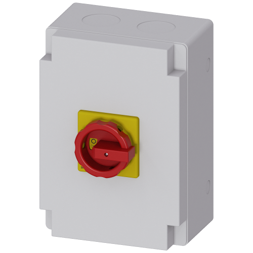 SENTRON, Switch disconnector 3LD, emergency switching-off switch, 6- pole, Iu: 63 A, operating power