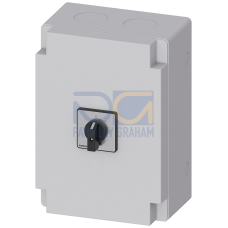 SENTRON, Switch disconnector 3LD, change-over switch, 3-pole, Iu: 100 A, Operating power / at AC-23