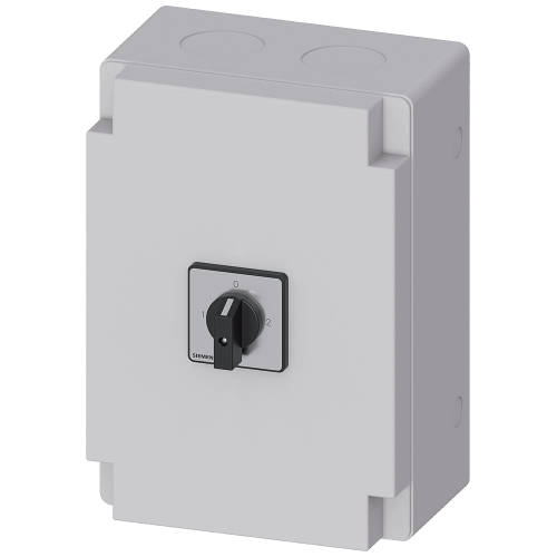 SENTRON, Switch disconnector 3LD, change-over switch, 3-pole, Iu: 100 A, Operating power / at AC-23