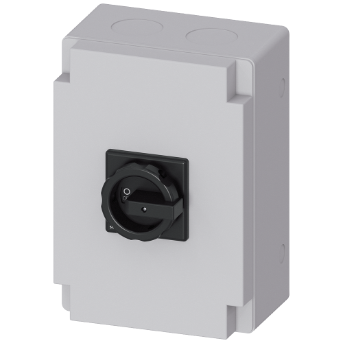 SENTRON, Switch disconnector 3LD, main switch, 3-pole, Iu: 100 A, Operating power / at AC-23 A at 40