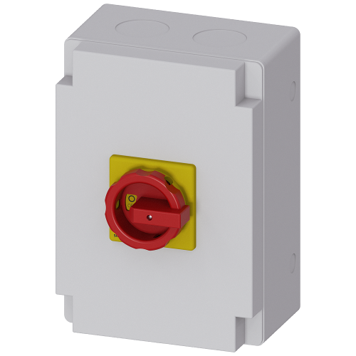 SENTRON, Switch disconnector 3LD, emergency switching-off switch, 3- pole, Iu: 100 A, operating powe