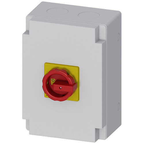 3LD switch disconnector, emergency stop switch, 3-pole, Iu: 100 A, ...