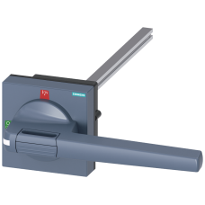 Door-coupling rotary operating mechanism standard, Shaft 12x 12, 300 mm, 0-I, Complete unit Handle size 200 mm Accessory for 3KD size 5, 3KF size 5