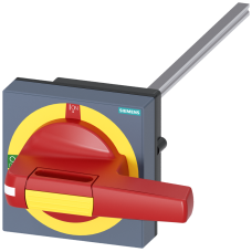 Door mounted rotary operator EMERGENCY OFF, tolerance compensation, 100x100, shaft 8x8, test-0-I