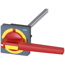 Door mounted rotary operator EMERGENCY OFF, tolerance compensation, 100x100, shaft 12x12, 0-I