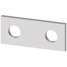 Accessory for 3KD size 2 Connecting jumper for series connection of 2 poles flat terminal contains 1 unit