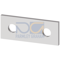 accessory for 3KD size 3 bridging bar for series connection of 2 poles flat terminal contains 1 unit