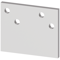 Accessory for 3KD size 5 Connecting jumper for series connection of 2 poles flat terminal contains 1 unit