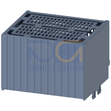 Accessory for 3KD size 3 Cable connection cover for connecting jumper for series connection of 2 poles contains 1 unit