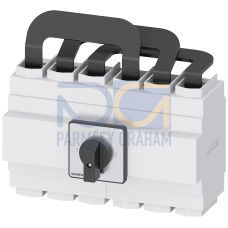 SENTRON, 3LD switch disconnector, changeover switch, 3-pole, Iu: 160 A