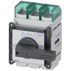SENTRON, Switch disconnector 3LD, main switch, 3-pole, Iu: 160 A, Operating power / at AC-23 A at 40