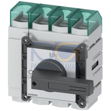 SENTRON, Switch disconnector 3LD, main switch, 4-pole, Iu: 160 A, Operating power / at AC-23 A at 40