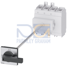 SENTRON, Switch disconnector 3LD, main switch, 4-pole, Iu: 160 A, Operating power / at AC-23 A at 40