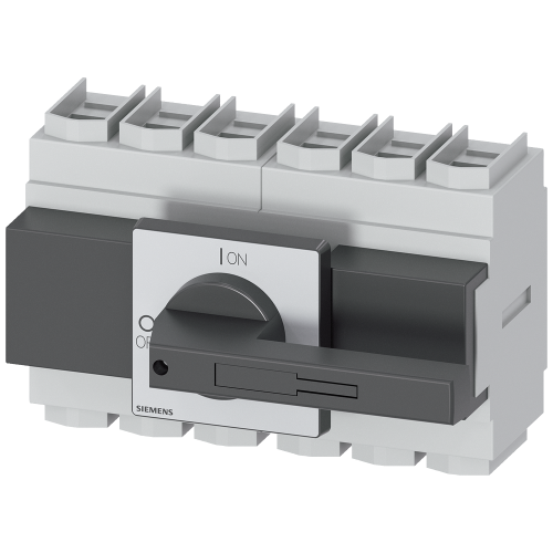 SENTRON, 3LD switch disconnector, main control switch, 6-pole, Iu=250 A