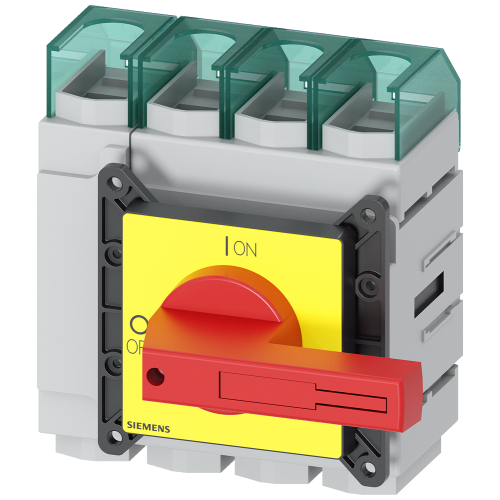 SENTRON, Switch disconnector 3LD, emergency switching-off switch, 4- pole, Iu: 160 A, operating powe