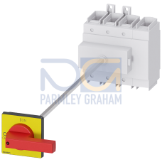 SENTRON, Switch disconnector 3LD, emergency switching-off switch, 4- pole, Iu: 160 A, operating powe