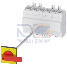 SENTRON, Switch disconnector 3LD, emergency switching-off switch, 6- pole, Iu=250 A, operating power