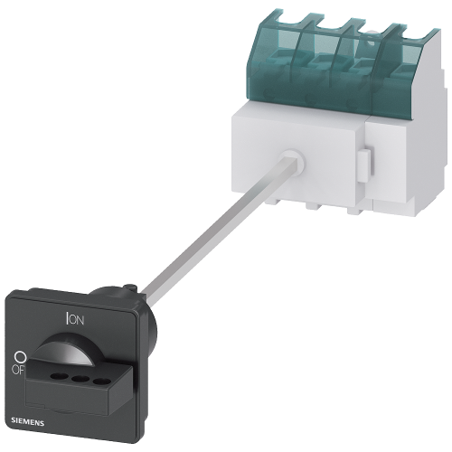 SENTRON, switch disconnector 3LD, main switch, 4-pole, Iu: 63 A, operating power / at AC-23 A at 400