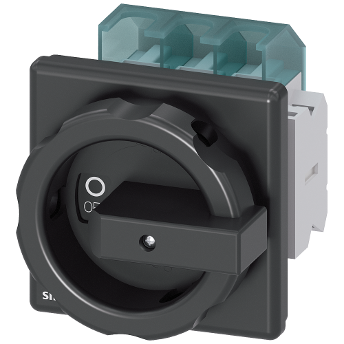 SENTRON, Switch disconnector 3LD, main switch, 3-pole, Iu: 63 A, Operating power / at AC-23 A at 400