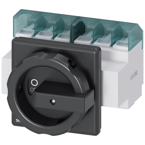 SENTRON, Switch disconnector 3LD, main switch, 6-pole, Iu: 63 A, Operating power / at AC-23 A at 400