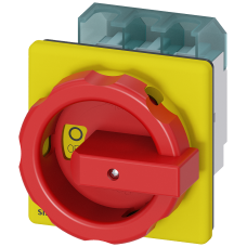 SENTRON, 3LD switch disconnector, EMERGENCY OFF switch, 3-pole, Iu: 63 A