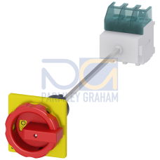 SENTRON, Switch disconnector 3LD, emergency switching-off switch, 3- pole, Iu: 63 A, operating power