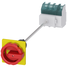 SENTRON, Switch disconnector 3LD, emergency switching-off switch, 4- pole, Iu: 63 A, operating power