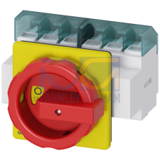 SENTRON, Switch disconnector 3LD, emergency switching-off switch, 6- pole, Iu: 63 A, operating power
