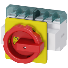 SENTRON, Switch disconnector 3LD, emergency switching-off switch, 6- pole, Iu: 63 A, operating power