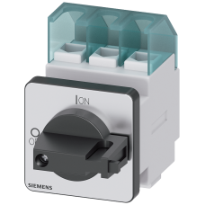 SENTRON, Switch disconnector 3LD, main switch, 3-pole, Iu: 25 A, Operating power / at AC-23 A at 400