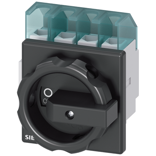 SENTRON, 3LD switch disconnector, main control switch, 4-pole, Iu: 25 A
