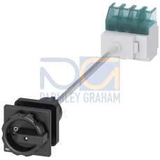 SENTRON, Switch disconnector 3LD, main switch, 4-pole, Iu: 32 A, Operating power / at AC-23 A at 400