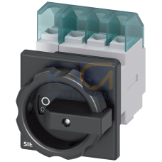SENTRON, Switch disconnector 3LD, main switch, 4-pole, Iu: 25 A, Operating power / at AC-23 A at 400