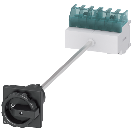 SENTRON, Switch disconnector 3LD, main switch, 6-pole, Iu: 25 A, Operating power / at AC-23 A at 400