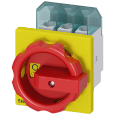 SENTRON, 3LD switch disconnector, EMERGENCY OFF switch, 3-pole, Iu: 25 A