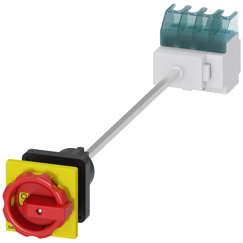 SENTRON, Switch disconnector 3LD, emergency switching-off switch, 4- pole, Iu: 32 A, operating power