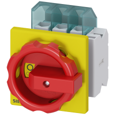 SENTRON, Switch disconnector 3LD, emergency switching-off switch, 3- pole, Iu: 25 A, operating power